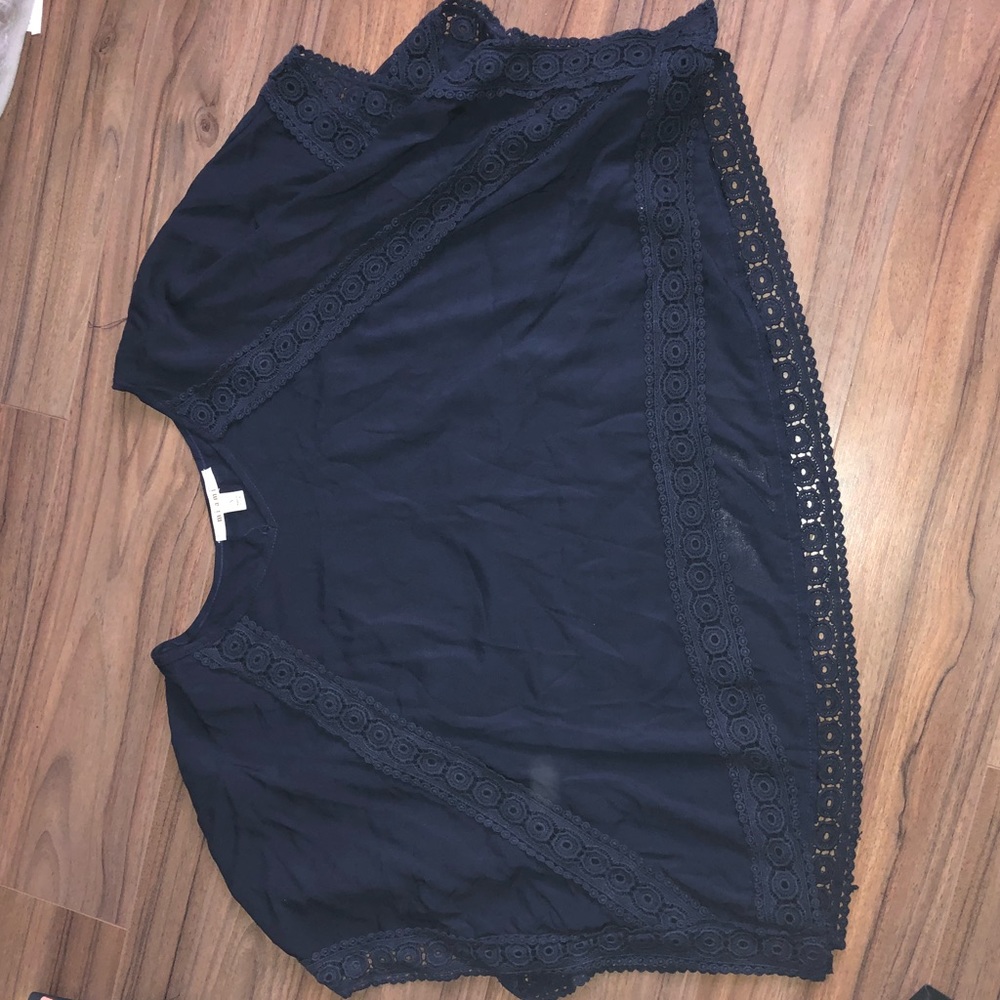 Navy Blue blouse